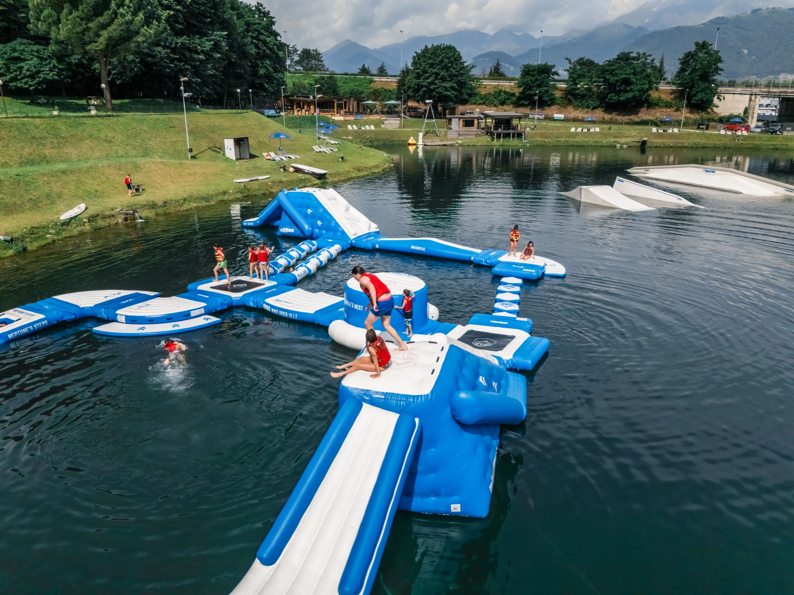 Acquapark visto dall'alto