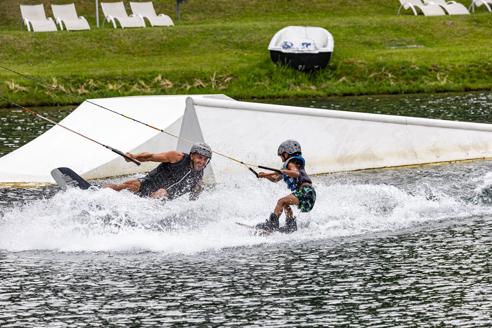 Rider in acqua